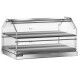 Two-story neutral display case stainless steel frame and plexiglass. VBN4752 - VBN4782 - Forcar Multiservice