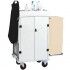 Forcar laundry trolley 3 shelves 2 racks CA1530