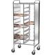 Reinforced stainless steel tray trolley for 20 Gastronorm trays. CA1461R - Forcar Multiservice