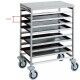 Stainless steel 16 pans 60x40 baking trolley. CA1493 - Forcar Multiservice