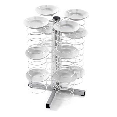 Countertop plate rack with 48 plates capacity. - Forcar