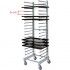 Universal stainless steel rack trolley. Model: CA1480