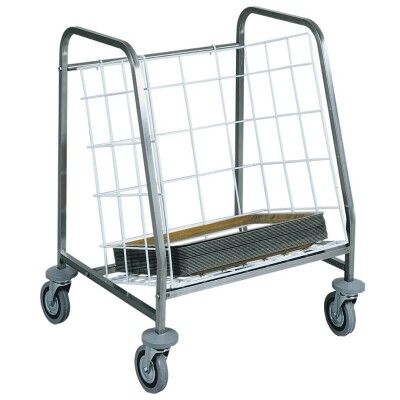 Tray trolley for about 130 empty trays. - Forcar