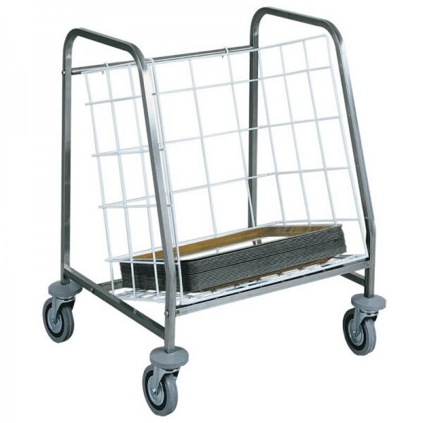 Tray trolley for about 130 empty trays. CA631 - Forcar Multiservice
