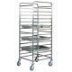 Stainless steel rack trolley for 14 GN 2/1 Gastronorm. CA1476 - Forcar Multiservice