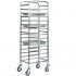 Stainless steel rack trolley for 14 GN 1/1 Gastronorm.  CA1479
