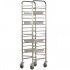 Stainless steel rack trolley for 14 GN 1/1 Gastronorm.  CA1489R