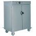 Stainless steel careened plate warmer cabinet for up to 60 plates. MS1860