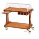 Wooden trolley with 2-story plexiglass dome. CL2250 - Forcar Multiservice