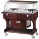 Negative refrigerated trolley, static with dome. Forcar CLR2787BT - Forcar Multiservice