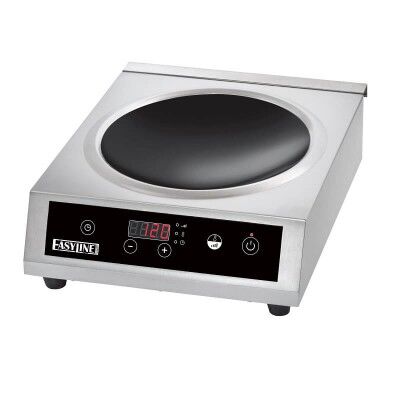 BT350W. 3,5 kW induction plate with timer and inductive surface 22 cm. - Fimar