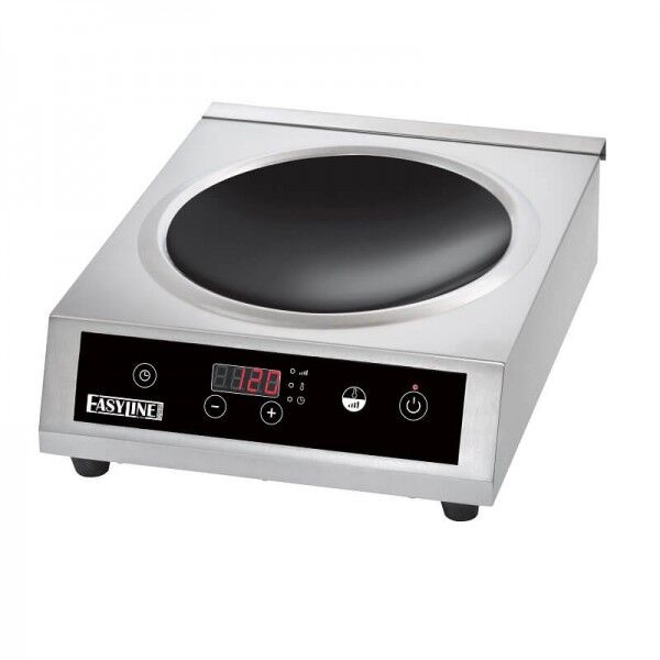 Fimar BT350W WOK 3.5 kW induction hob with timer and 22 cm inductive surface - Fimar