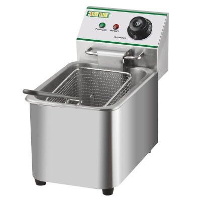 Single Fryer with 8 liters of oil and power 2.85Kw. Mod FY8L - Easy line By Fimar