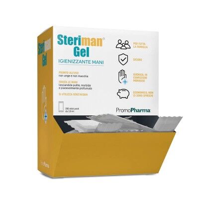 Bulk pack of disposable sanitizing gel. HC-GELSTK200 - Fimar
