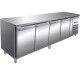 Forcar-Forcold refrigerated table GN4100BT-FC 4 doors negative - Forcold