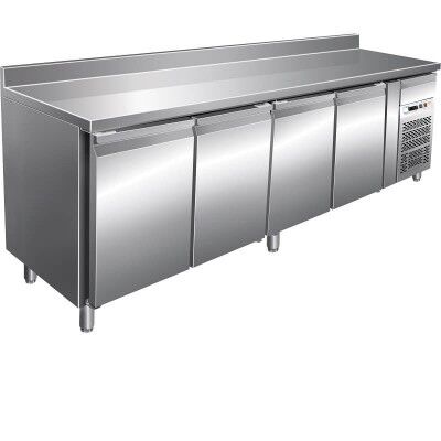 Refrigerated stainless steel table -19°/-22°C , 4 doors. GN4200BT - Forcar