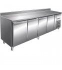 Forcold refrigerated table GN4200TN-FC 4 doors positive