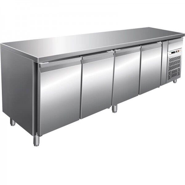 Refrigerated table Forcar Snack4100TN 4 doors positive - Forcar Refrigerated