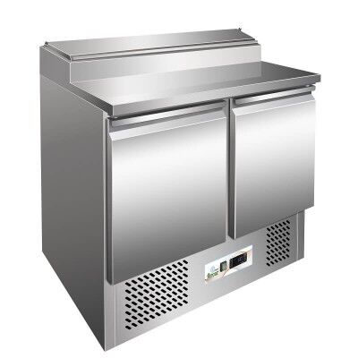 Forcold PS200-FC Refrigerated Saladette 2 doors positive