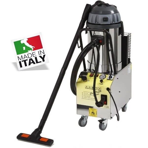 Sanitization and steam cleaner with vacuum cleaner