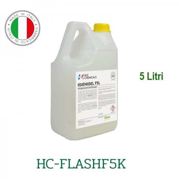 5-liter bottle of hydrogen peroxide, ready-to-use multi-surface sanitizer. FLASHF5K - Fimar