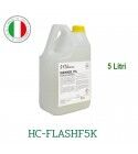 Flacone da 5 litri di perossido di idrogeno, igienizzante multi superficie pronto uso. FLASHF5K