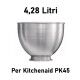 Ciotola di ricambio da 4,28 Litri senza manico per impastatrice PK45 KitchenAid - KitchenAid