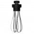 Stainless steel whisk for Fimar mixer with 400-watt variable speed motor. FM3