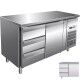 Refrigerated table Forcar-Forcold GN2100TN-FC 2 doors positive - Forcold