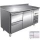 Refrigerated table Forcar GN2200TN 2 doors positive - Forcar Refrigerated