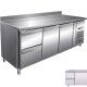 Forcold refrigerated table GN3200TN-FC 3 doors positive - Forcold