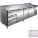 Forcold refrigerated table GN4200TN-FC 4 doors positive - Forcold