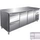 Refrigerated table Forcar SNACK3100TN 3 doors positive - Forcar Refrigerated