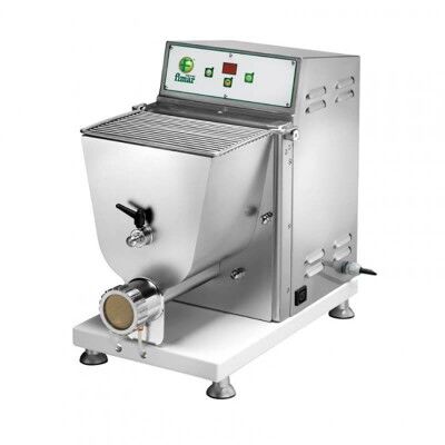Professional machine for fresh pasta. Tub of 3,5Kg. Refrigerated die and automatic knife PF40E - Fimar