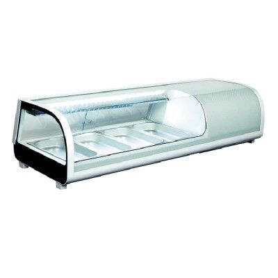 Vetrina refrigerata Sushi con 8 bacinelle GN 1/3 mod: RTS132B
