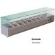 Forcar refrigerated ingredient display case - Forcold VRX18038-FC 180x38 cm - Forcold
