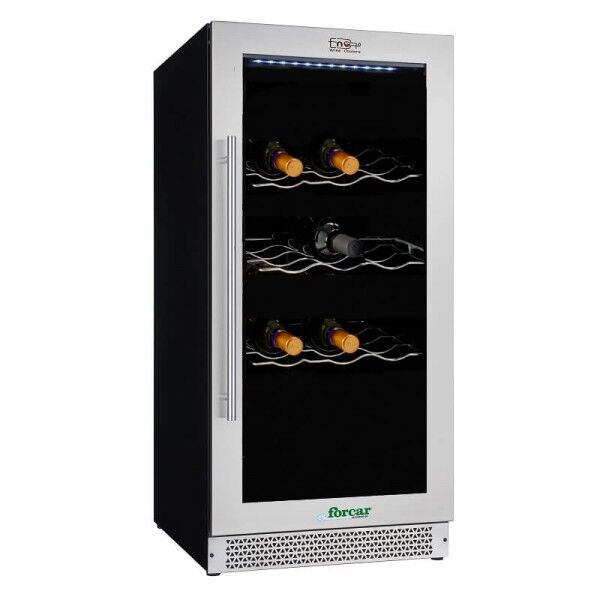Refrigerated ventilated wine cabinet, model ENOLO GVI120S - Forcar Refrigerati