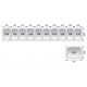 Forcar Forcold VRX2000-33-FC 200x33 cm refrigerated ingredient display case for 10 GN1/4 trays. - Forcold