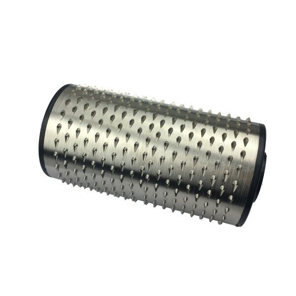 Replacement Punched Steel Roller for FGM113 Mignon Grater Brand Fama Industrie with Flange. - Fama Industries