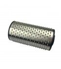 Replacement Punched Steel Roller for FGM113 Mignon Grater Brand Fama Industrie with Flange.