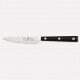 Paring Knife 10 cm. Sushi line with stainless steel blade and POM handle. thickness 2 mm. 3302 - Coltellerie Paolucci