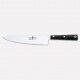 Chef's knife 20 cm. Sushi line with stainless steel blade and POM handle. thickness 2 mm. 3311 - Paolucci Knives