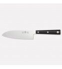 Santoku knife 16 cm. Sushi line with stainless steel blade and POM handle. 2 mm thick. 3342