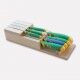 Drawer knife block made of beech wood with set of 7 imperial line knives. 4096 - Coltellerie Paolucci