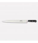Roasting knife. Master Chef line stainless steel serrated blade and POM handle. 30 cm blade. 3007