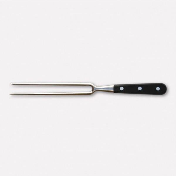 28 cm. fork. Master Chef line in stainless steel and POM handle. 3008 - Coltellerie Paolucci