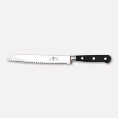 Forged knife for bread. Master Chef line stainless steel serrated blade and POM handle. 20 cm. blade. 3010 - Forged knives...