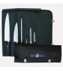 Chef's roll-up pouch with set of 5 tinder knives Master Chef line. 3994