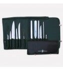 Chef's roll-up pouch with set of 12 professional knives Master Chef line. 3995