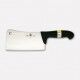Cleaver with Stainless Steel blade and Nylon handle. Millennium3 line. 406 - Coltellerie Paolucci